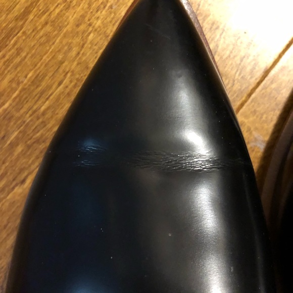 ACNE STUDIOS Leather D'Orsay Flats Size 39 EUC - Picture 3 of 16